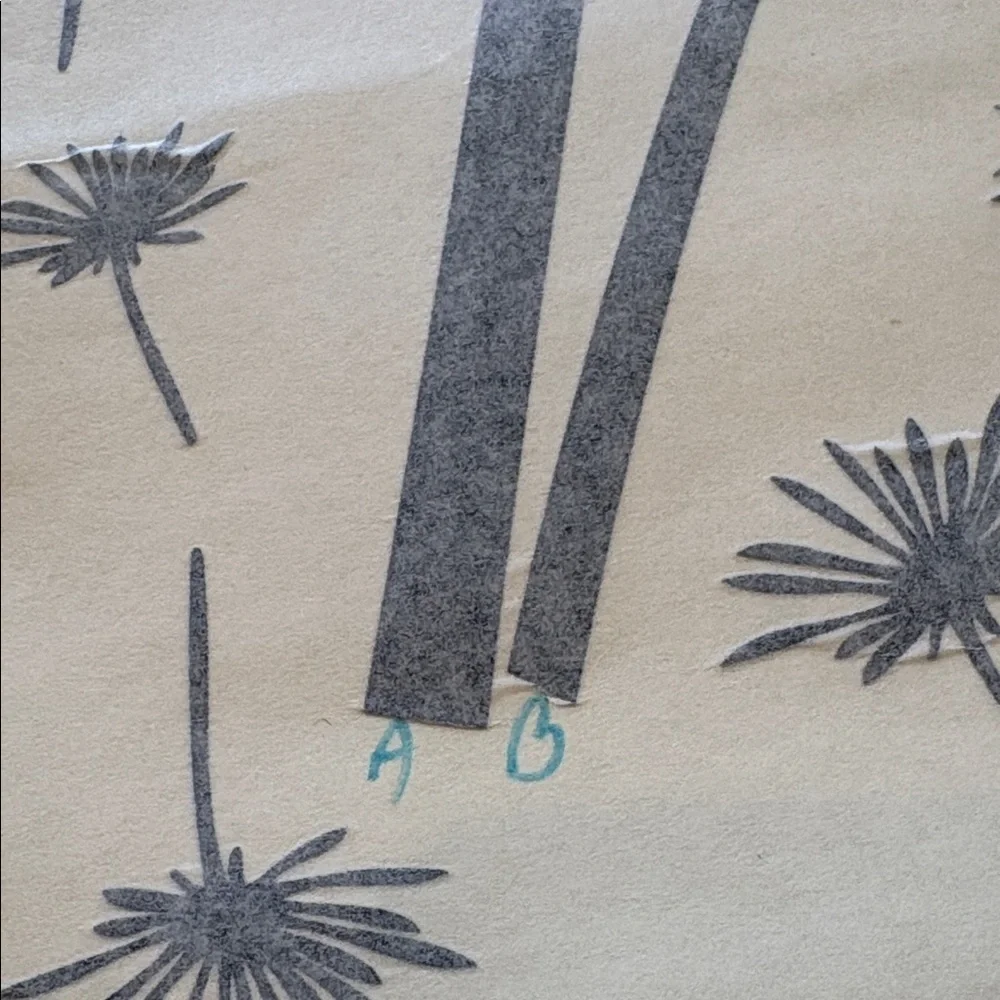 Dandelion Print Vinyl Removable Wall Art